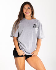 Make Moves Oversized Tee - Heather