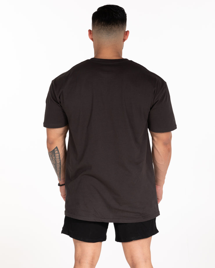 Make Moves Oversized Tee - Charcoal